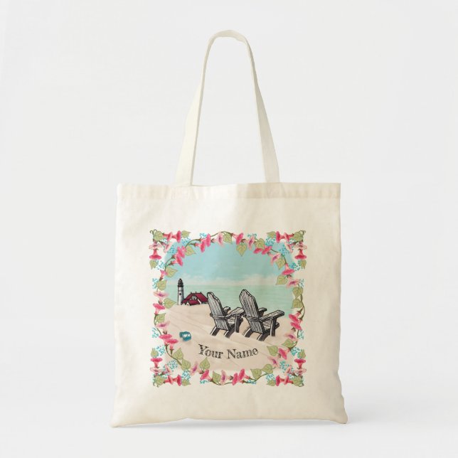 Bolsa de mano de silla de playa faro (Frente)