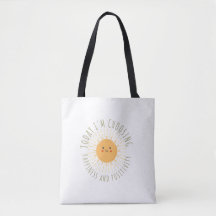 Bolsa de mano de sol sonriente lindo
