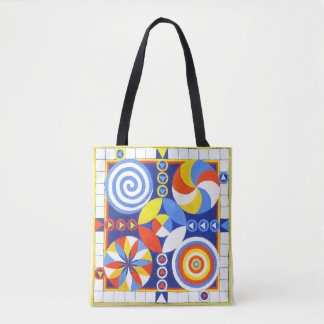 Bolsa de mano de tablero de juego colorida, divert