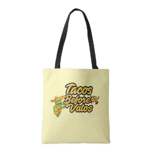 Bolsa de mano de Tacos antes que Vatos