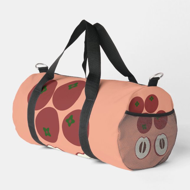 Bolsa de mano de terciopelo de manzana (Esquina derecha)