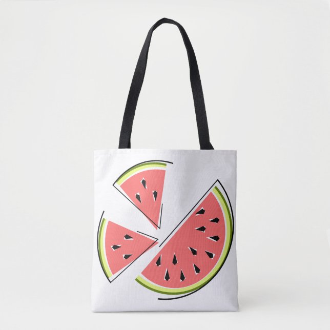 Bolsa de mano de trozos de sandía (Anverso)