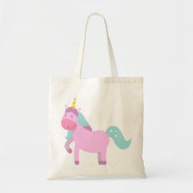 Bolsa de mano de unicornio lindo – Reutilizable fa