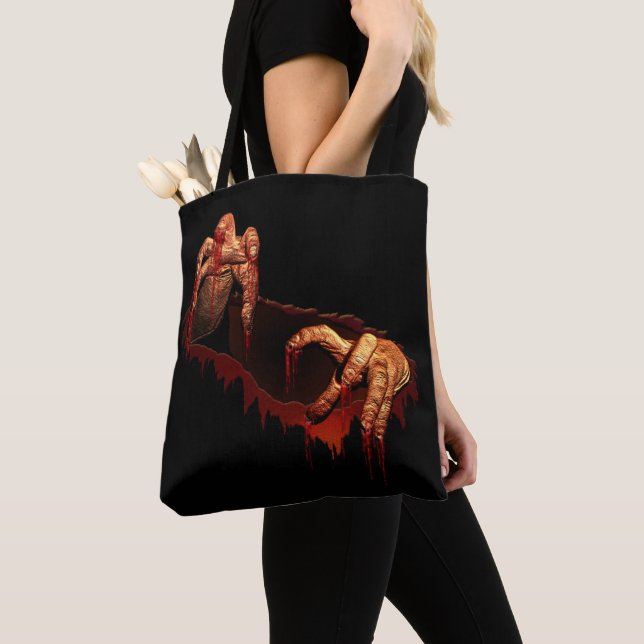 Bolsa de mano de zombie Halloween Horrorífica Bols (Detalle)