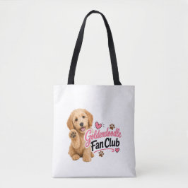 Bolsa de mano del club de fans de Goldendoodle lin