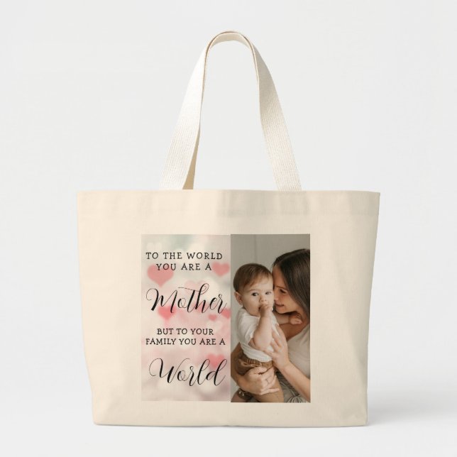 Bolsa de mano del día de la madre (Frente)