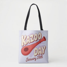 Bolsa de mano Día del Kazoo 28 de Enero