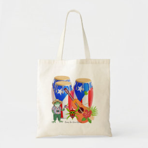Bolsa de mano diaria con la cultura puertorriqueña