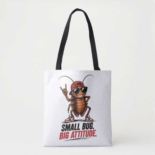 Bolsa de mano divertida de cucaracha de dibujos an (Anverso)