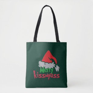 Bolsa de mano divertida de Navidad Feliz Kissmyass