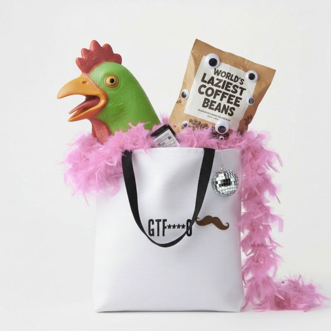 Bolsa de mano divertida humor sarcástico ingeniosa (Subido por el creador)