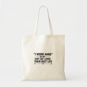Bolsa de mano divertida para amantes de gatos
