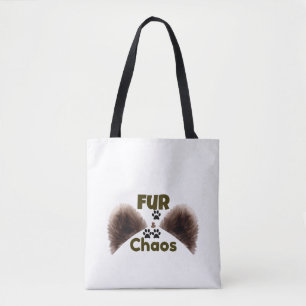 Bolsa de mano divertida para amantes de las mascot