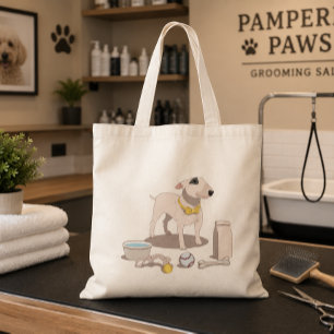 Bolsa de mano divertida para amantes de perros 