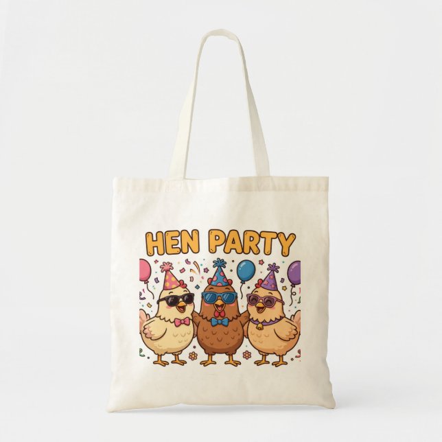 Bolsa de mano divertida para despedida de soltera  (Frente)