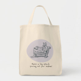 Bolsa de mano divertida para gato Acuario del zodi