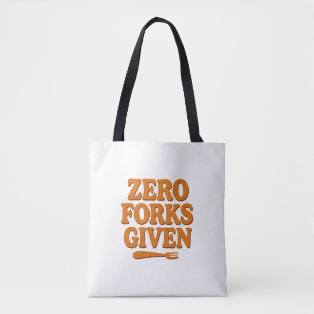 Bolsa de mano divertida sin tenedores dados Diseño (Anverso)