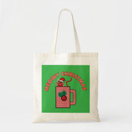 Bolsa de mano económica MEOWY CHRISTMAS