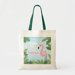 Bolsa de mano elegante como un flamenco