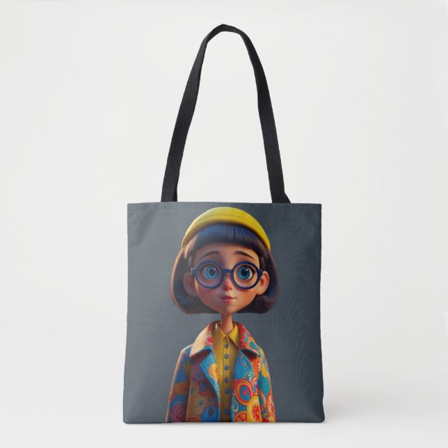 Bolsa de mano elegante Cutie Pie (Anverso)