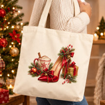 Bolsa de mano elegante de tacón alto rojo de Navid