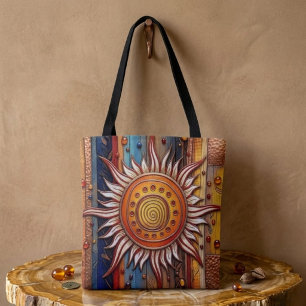 Bolsa de mano Equinox Mandala Sun