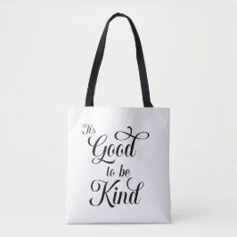Bolsa de mano Es bueno ser amable