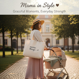 Bolsa de mano “Es cosa de mamá” — Regalo minimalis