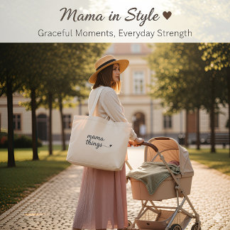 Bolsa de mano “Es cosa de mamá” — Regalo minimalis