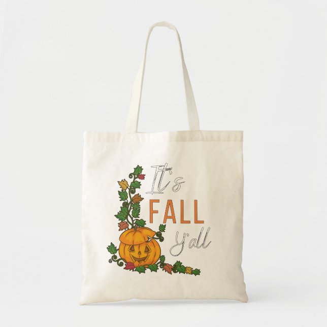 Bolsa de mano Es Otoño para Todos (Frente)