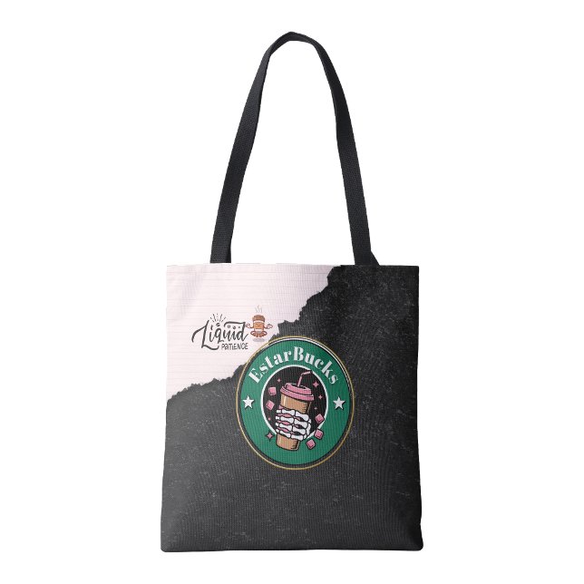 Bolsa de mano Estarbucks paciencia líquida (Coffee Liquid patience tote bag)