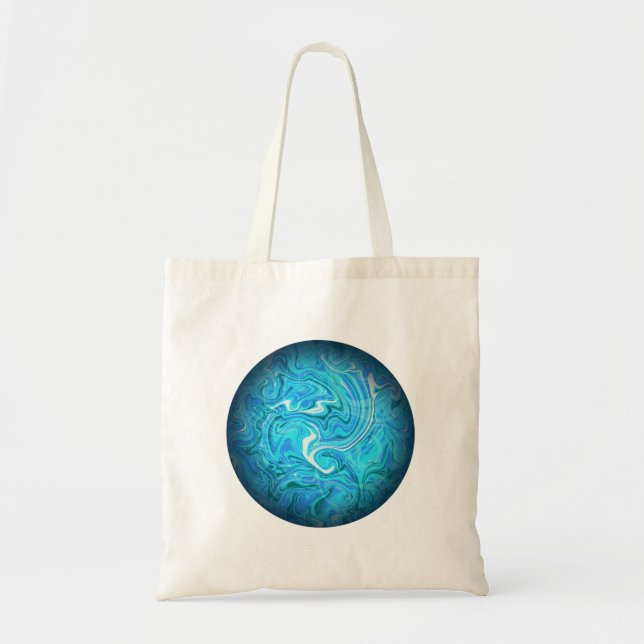 Bolsa de mano estética de marea tranquila (Frente)