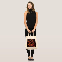 Bolsa de mano Fantasía Fuego Guardián Infernal