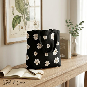 Bolsa de mano floral atractiva – elegante y versát
