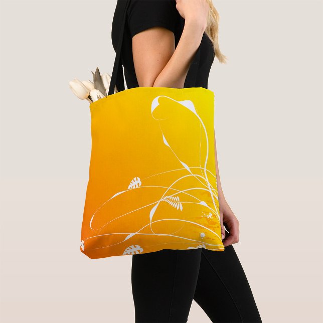 Bolsa de mano floral dorada (Subido por el creador)