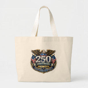 Bolsa de mano gigante del 250 aniversario de EE. U
