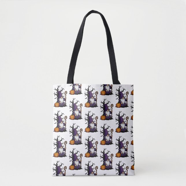 Bolsa de mano Gnome de Halloween (Anverso)