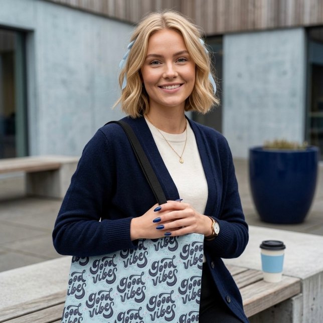 Bolsa de mano Good Vibes (Subido por el creador)