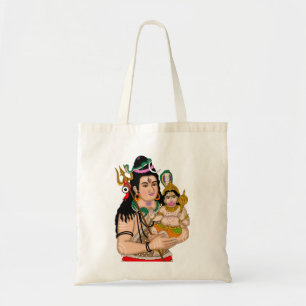 Bolsa de mano Hanuman y Shiva