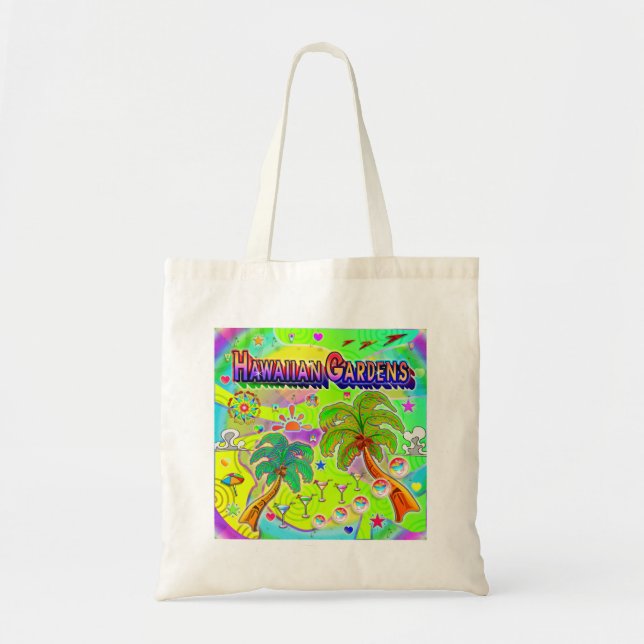 Bolsa de mano Hawaiian Gardens Mind Focus (Frente)