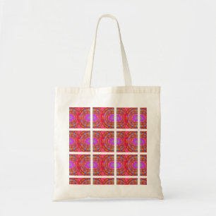 Bolsa de mano - Hermoso abstracto melocotón y lava