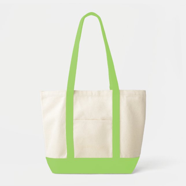 Bolsa de mano Impulse Natural y Lima (Frente)