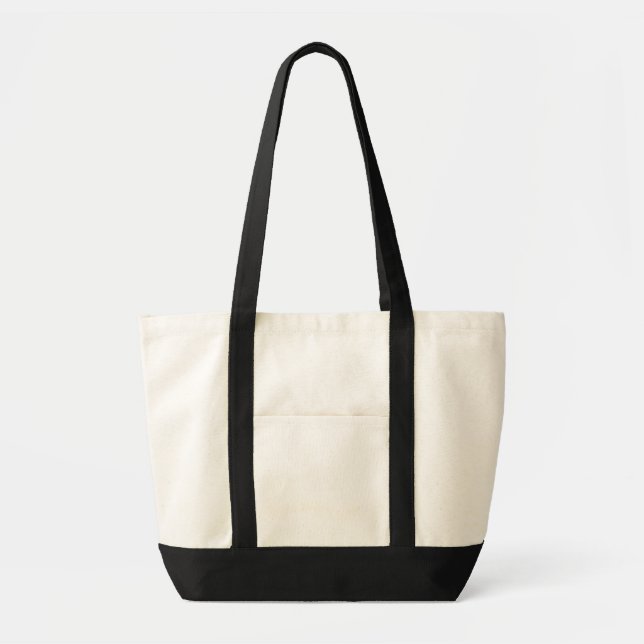 Bolsa de mano Impulse Natural y Negro (Frente)