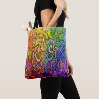 Bolsa de mano Interconectada Arcoíris de Hadas