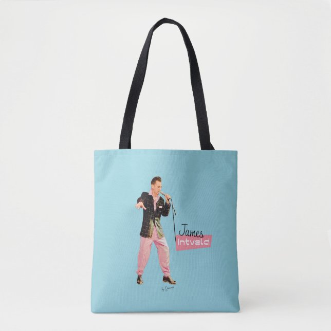 Bolsa de mano James Intveld Rockabilly (Anverso)