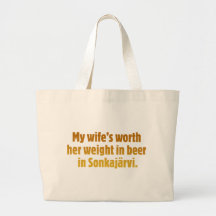 Bolsa de mano Jumbo Marido Cerveza