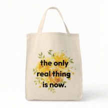 Bolsa de mano - lo único real es ahora.