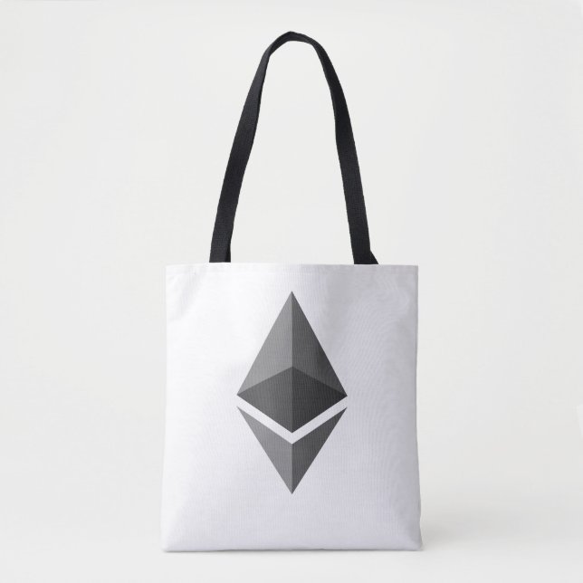 Bolsa de mano | Logo de Ethereum ETH (Anverso)