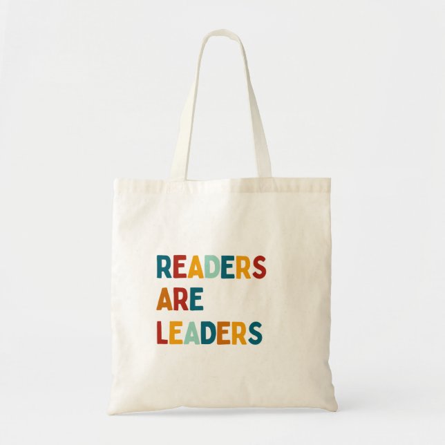 Bolsa de mano "Los lectores son líderes" (Frente)