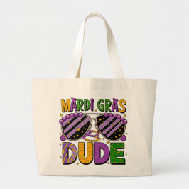 Bolsa de mano Mardi Gras Dude – Bolsa divertida pa